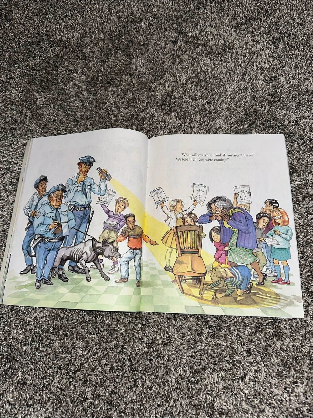 Scholastic colorful illustrated
